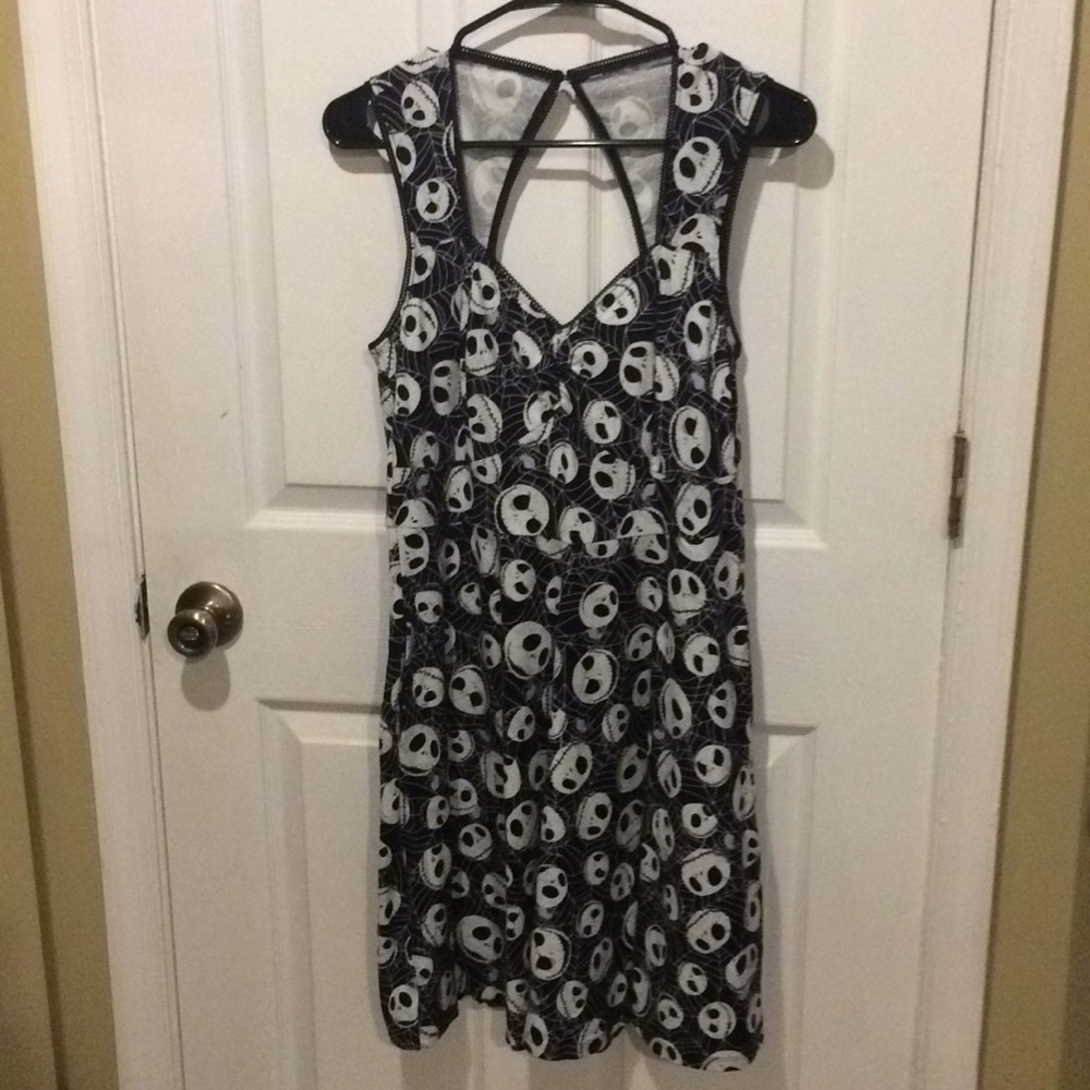 Jack Skelington dress w/ sweetheart neckline